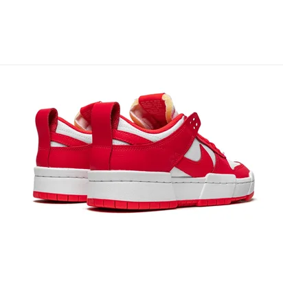 Кроссовки женские Nike Dunk Low Disrupt White/Red CK6654-601