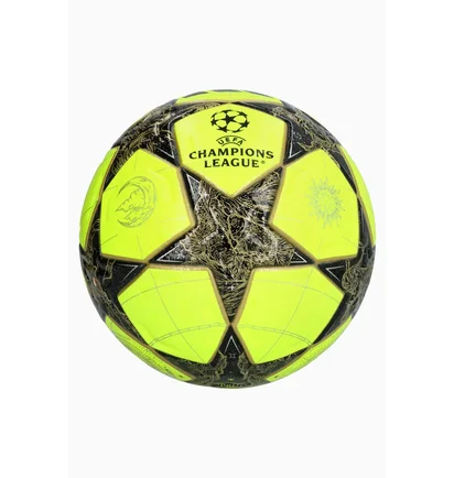 Футбольный мяч Adidas Ucl Pro Yellow/Black JP1545