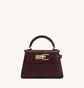 Сумка жіноча JW PEI Elise Top Handle Bag Bordo BB2025BG116815JWP