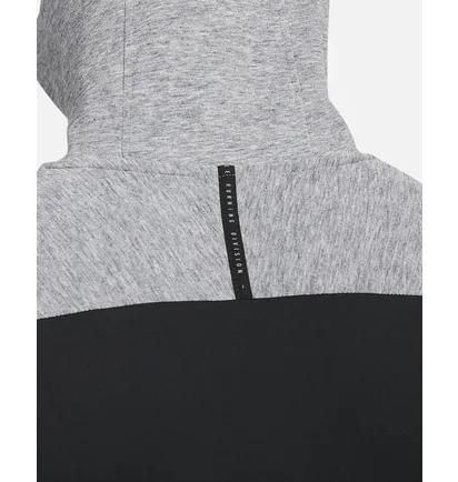 Худи мужское Nike Mens Running Hoodie Black/Grey DM4638-010