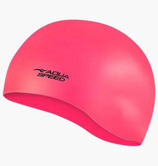 Шапочка для плавания Aqua speed Mono 6191 Pink 111-03