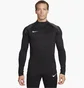 Лонгслів чоловічий Nike Strike Dri-Fit Soccer 1/2-Zip Drill Top Black FN2403-010