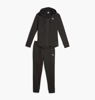 Спортивный костюм женский Puma Classics Hooded Fl Black 622637-01