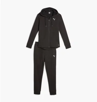 Спортивный костюм женский Puma Classics Hooded Fl Black 622637-01