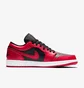 Кросівки чоловічі Air Jordan 1 Low Reverse Bred Black/Red 553558-606