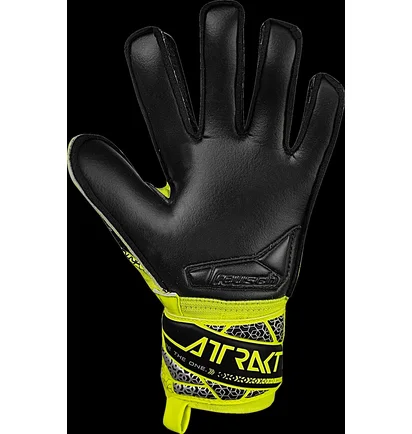 Рукавиці воротарські дитячі Reusch Attrakt Silver Junior Yellow 5572215-2025
