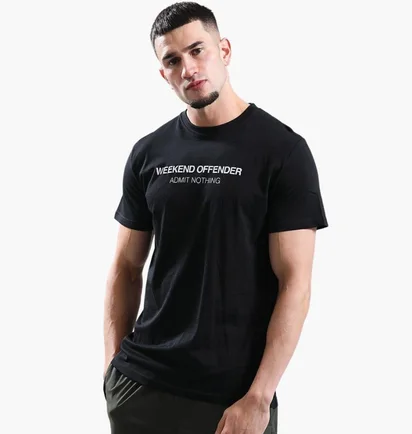 Футболка чоловіча Weekend Offender Steinbeck Black WOSTS587