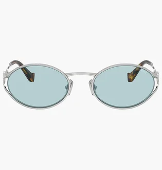 Сонцезахисні окуляри жіночі MIU MIU Light Blue/Metallic 52YS-1BC20R-54