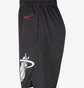 Шорты мужские Nike Dri-Fit Nba Swingman Miami Heat City Edition 2023/24 Black DX8708-010