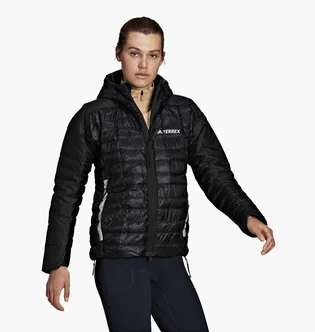 Куртка жіноча Adidas Terrex Myshelter Down Hooded Jacket Black GU3806