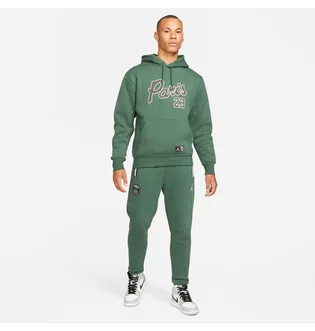 Худі чоловіче Air Jordan Paris Saint-Germain Statement Fleece Pullover Green DB6496-333