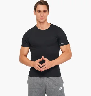 Футболка чоловіча Kappa Mezza Manica Girocollo Black K1306-NERO