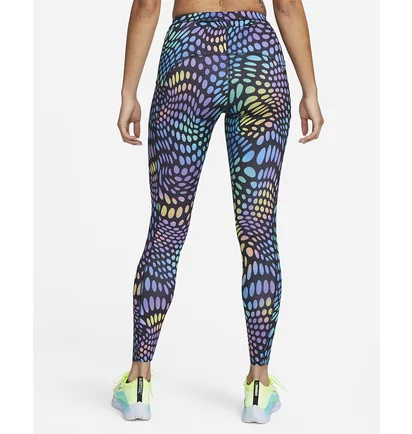 Легінси жіночі Nike Womens Mid-Rise Running Leggings Multi Dm7555-010