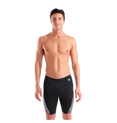 Плавки мужские Arena Geometry Swim Jammer Black 010274-550