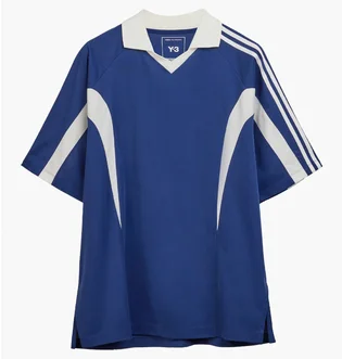 Футболка унисекс Y-3 Cut Line Blue JM8338