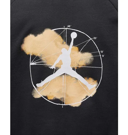 Худи мужское Air Jordan Dri-Fit Sport Black FQ6808-010