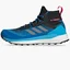 Кроссовки мужские Adidas Terrex Free Hiker Primeblue Hiking Shoes Black/Blue Gz0334