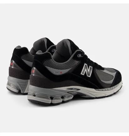 Кросівки чоловічі New Balance 2002R Black/Grey U2002RC