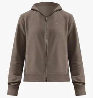 Толстовка жіноча Nike Nsw Chll Ft Fz Hdy Brown FN2415-233
