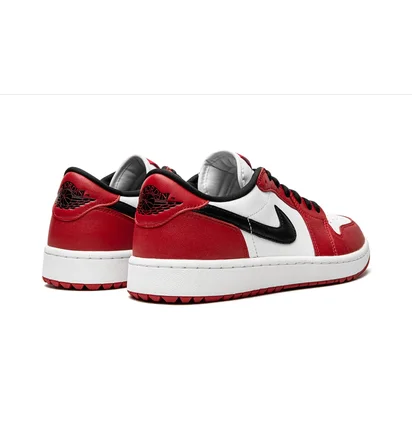 Кросівки чоловічі Air Jordan 1 Low Golf White/Red DD9315-600