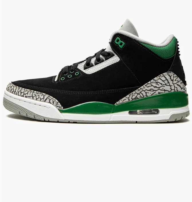 Кроссовки мужские Air Jordan 3 Retro Black CT8532-030