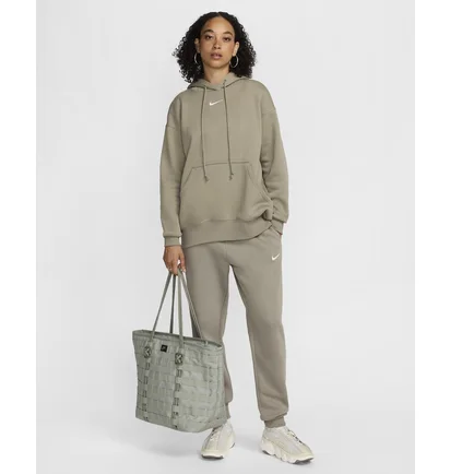 Худи женское Nike Sportswear Phoenix Fleeceoversized Pullover Hoodie Green DQ5860-320