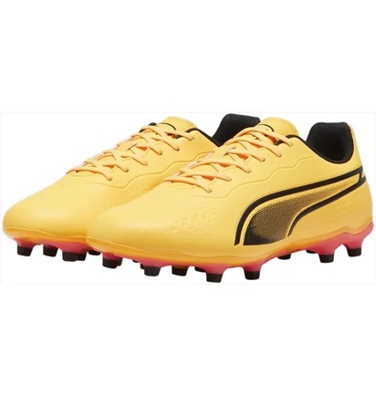 Бутсы унисекс Puma King Match Fg/Ag Yellow 107570-05