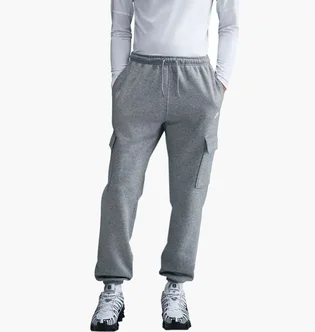 Штаны мужские Nike Club Fleece Cargo Grey FN3805-063