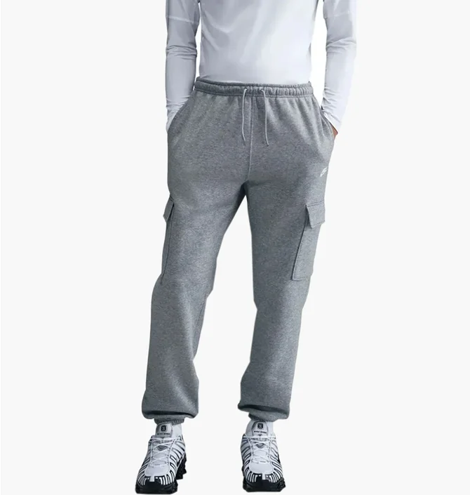 Штаны мужские Nike Club Fleece Cargo Grey FN3805-063