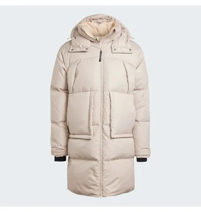 Парка чоловіча Adidas Big Baffle Down Coat Beige IX8855