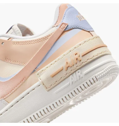 Кроссовки женские Nike Air Force 1 Shadow White/Peach DZ1847-114