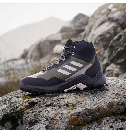 Ботинки женские Adidas Eastrail 2.0 Mid Rain.Rdy Hiking Shoes Black/Olive ID3455