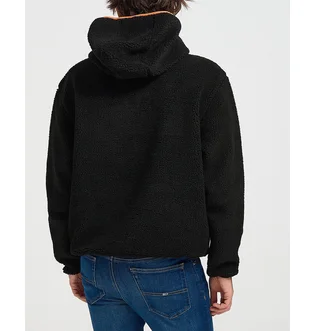 Кофта мужская Calvin Klein Jeans Sherpa Zip Neck Hoodie Black J30J324086