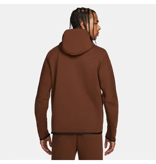 Толстовка мужская Nike M Nsw Tch Flc Hoodie Fz Wr Brown Cu4489-259