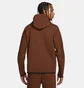 Толстовка чоловіча Nike M Nsw Tch Flc Hoodie Fz Wr Brown Cu4489-259