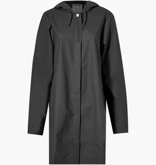 Парка жіноча Rains A-Line Rain Coat Black 18050-01