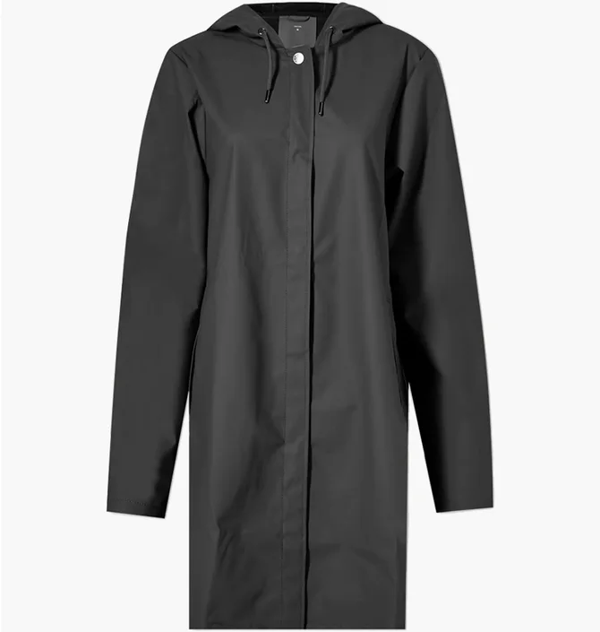 Парка жіноча Rains A-Line Rain Coat Black 18050-01