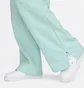 Штани жіночі Nike Sportswear Phoenix Fleece High-Waisted Wide-Leg Sweatpants Turquoise DQ5615-346