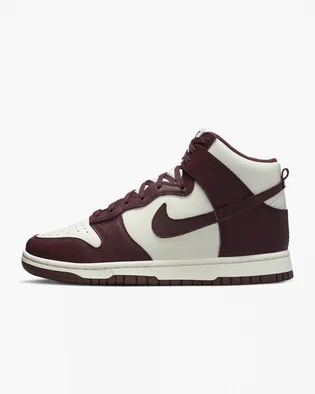 Кросівки жіночі Nike Dunk High Bordo/Beige Dd1869-601