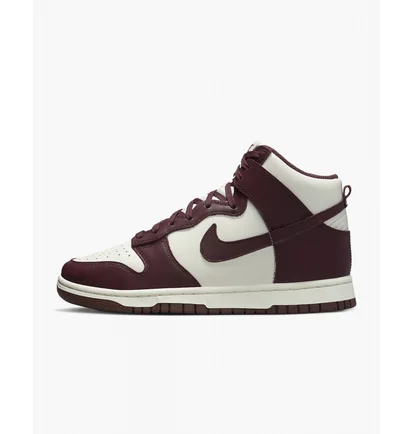 Кросівки жіночі Nike Dunk High Bordo/Beige Dd1869-601