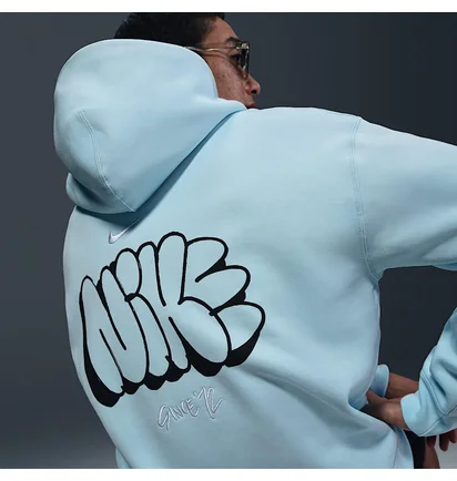 Худи мужское Nike Soloswoth Light Blue HQ4181-474