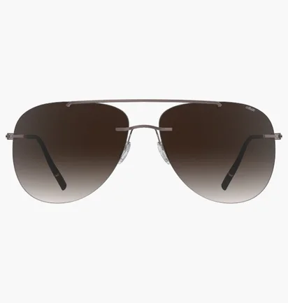 Солнцезащитные очки мужские Silhouette Brown/Brown 8751-6040-59-15