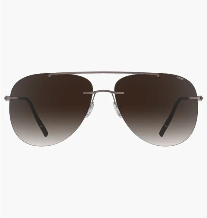 Солнцезащитные очки мужские Silhouette Brown/Brown 8751-6040-59-15