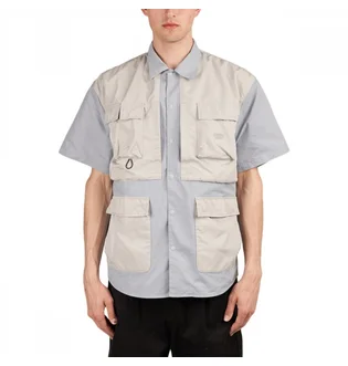 Сорочка унісекс Liberaiders Lr Utility S/S Shirt Grey 712032201