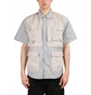 Рубашка унисекс Liberaiders Lr Utility S/S Shirt Grey 712032201