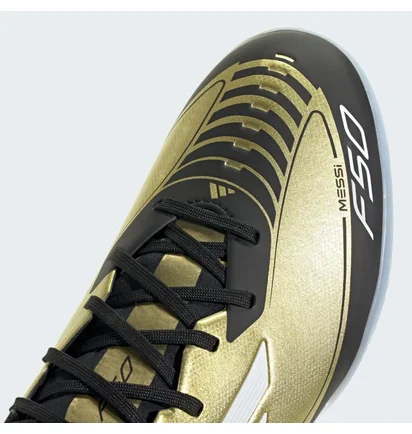 Сороконіжки унісекс Adidas Messi F50 League Tf Metallic/Black IG9282