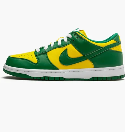 Кроссовки мужские Nike Dunk Low Retro Green/Yellow CU1727-700