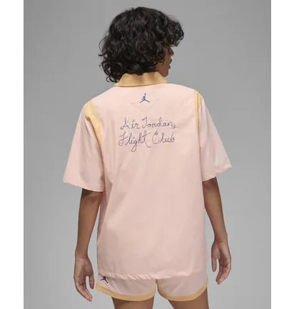 Рубашка женская Air Jordan Button-Up Shirt Pink DZ3340-610