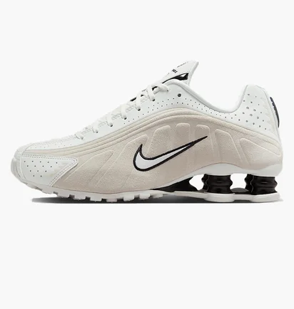 Кроссовки женские Nike Shox R4 WomenS Shoes Beige/White HQ7739-100