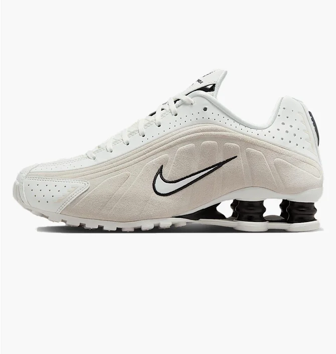 Кроссовки женские Nike Shox R4 WomenS Shoes Beige/White HQ7739-100